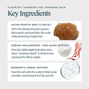 VIRTUE Flourish Shampoo For Thinning Hair 240ml