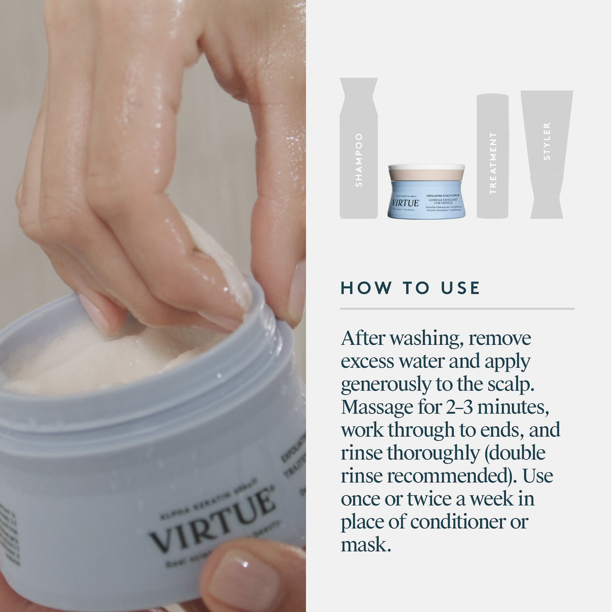 VIRTUE Exfoliating Scalp Treatment 150ml