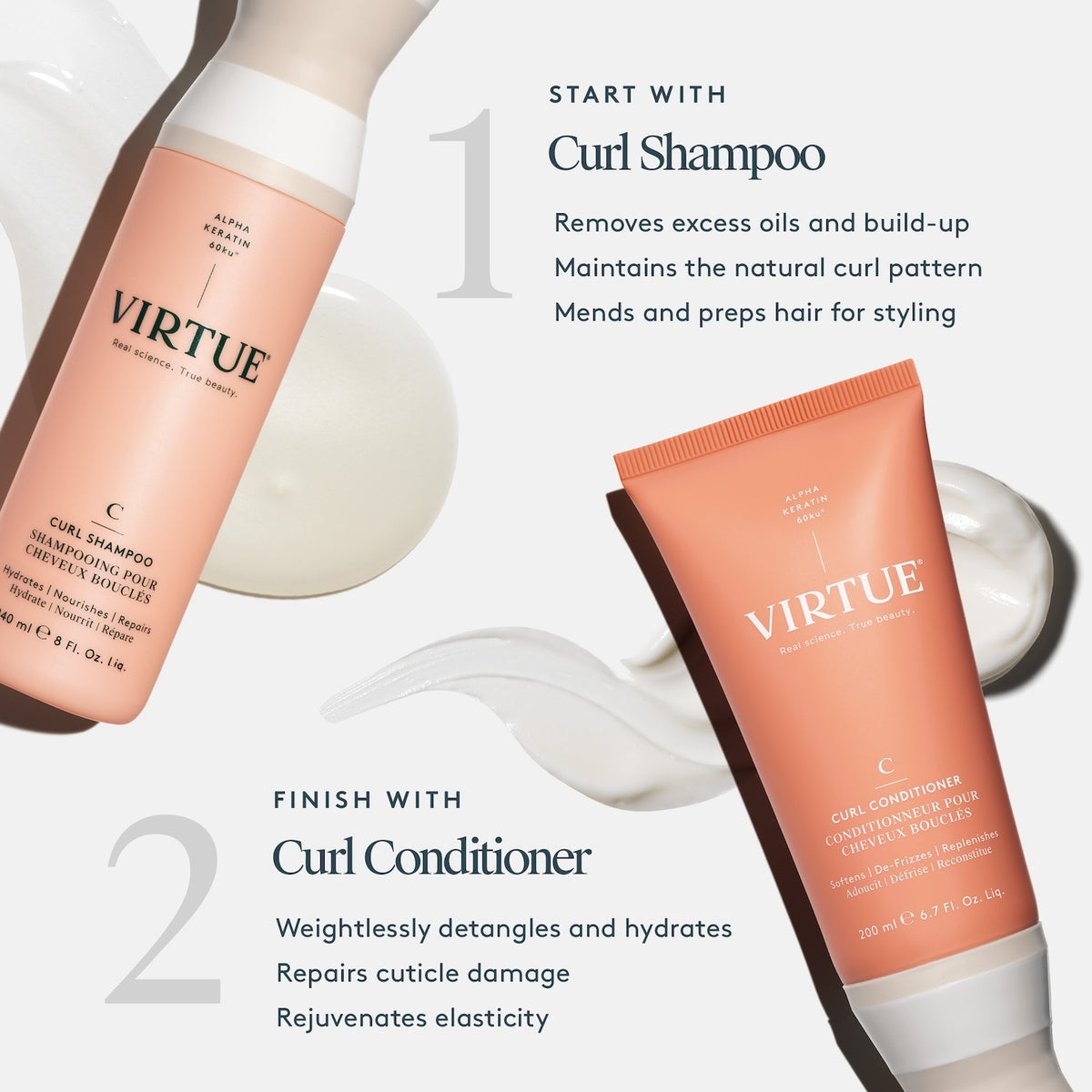 VIRTUE Curl Conditioner 200ml