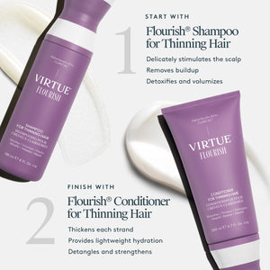 VIRTUE Flourish Shampoo For Thinning Hair 240ml