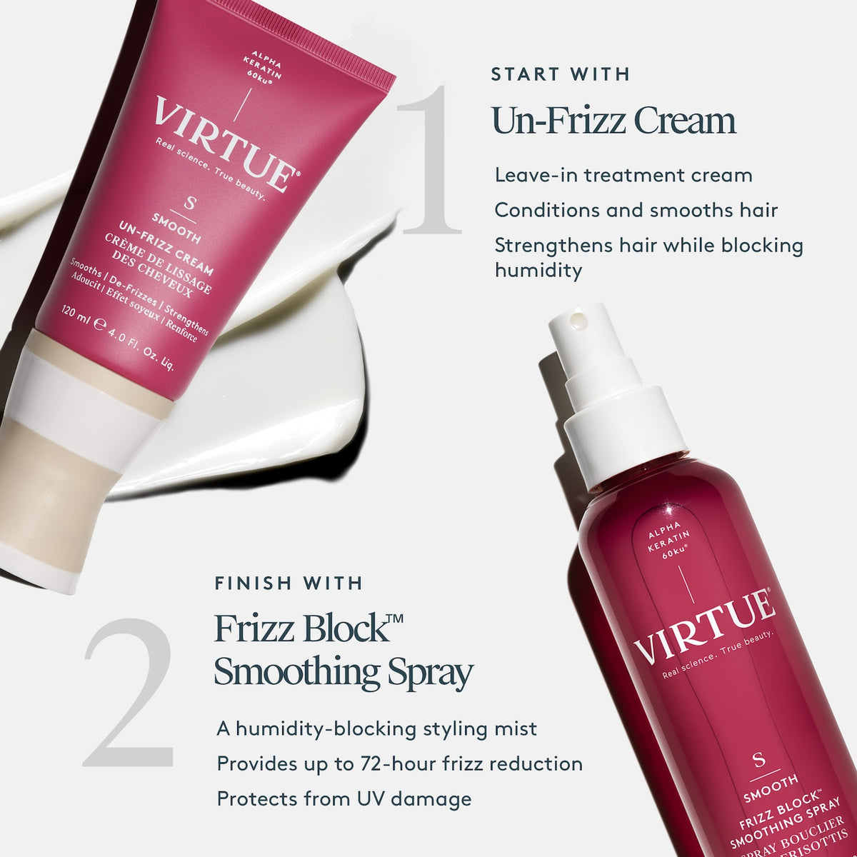 VIRTUE Frizz Block Smoothing Spray 150ml