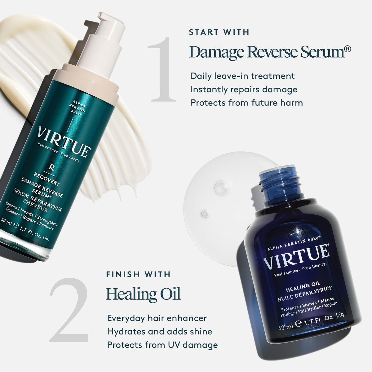 VIRTUE Damage Reverse Serum 50ml