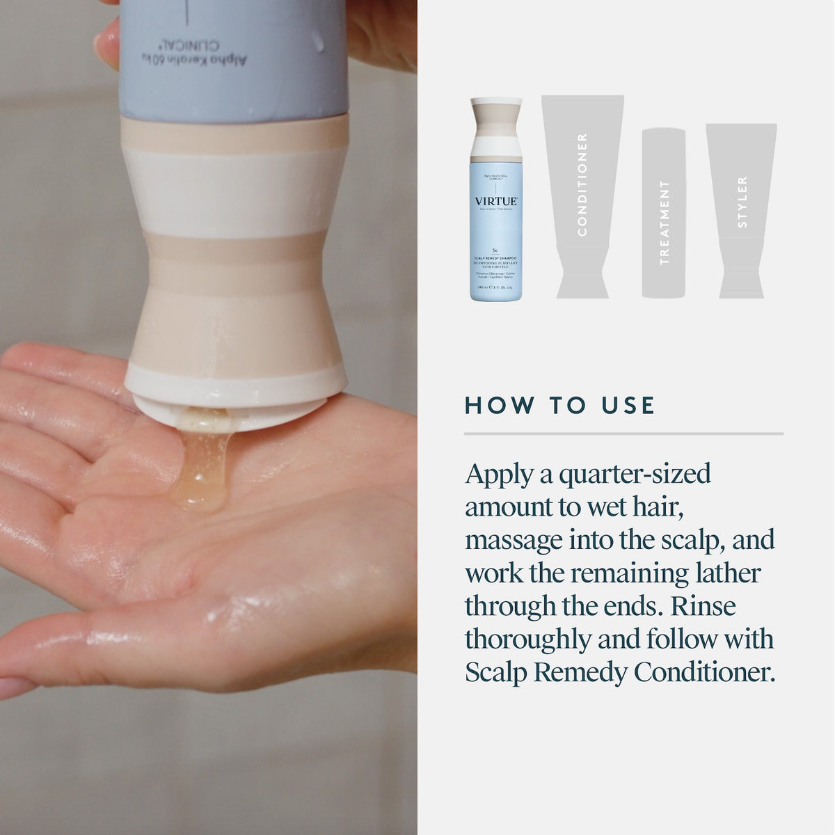 VIRTUE Scalp Remedy Shampoo 240ml