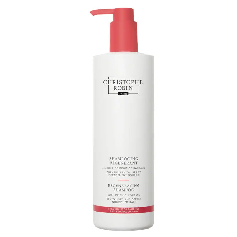 Christophe Robin Regenerating Shampoo with Rare Prickly Pear Oil 500ml