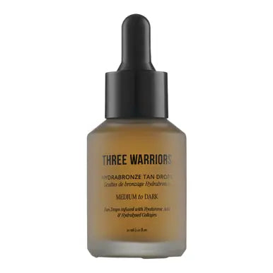Three Warriors Hydrabronze Tan Drops - Medium to Dark